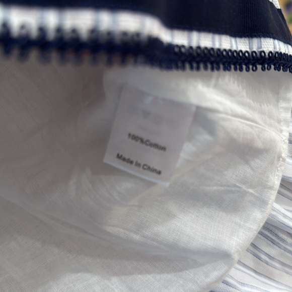 Tuckernuck Grosgrain Trim Oxford Stripe Bouvier Dress - Picture 10 of 16